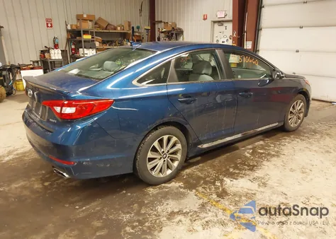2017 Hyundai Sonata Sport из США, поврежденный, VIN 5NPE34AF4HH543678
